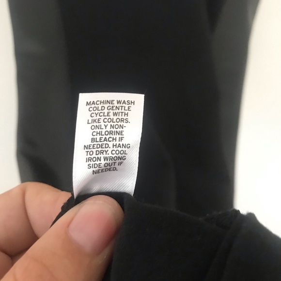 Urban Outfitters BP Black Mink Dress with Faux Leather - Picture 7 of 7